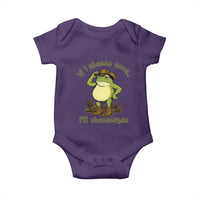 Funny Cowboy Frog Western Meme Baby Onesie If I Shenan Once I Will Shenanigan