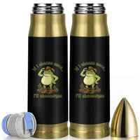 Funny Cowboy Frog Western Meme Bullet Tumbler If I Shenan Once I Will Shenanigan