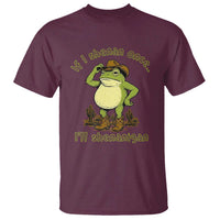 Funny Cowboy Frog Western Meme T Shirt If I Shenan Once I Will Shenanigan