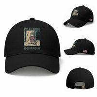 Funny Medieval Frog Knight Fantasy RPG Meme Baseball Cap Off To Commit Shenanigans
