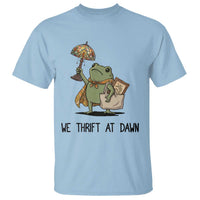 Funny Thrifting Frog Vintage Antique Hunter T Shirt We Thrift At Dawn Humor