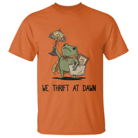 Funny Thrifting Frog Vintage Antique Hunter T Shirt We Thrift At Dawn Humor
