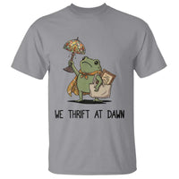 Funny Thrifting Frog Vintage Antique Hunter T Shirt We Thrift At Dawn Humor