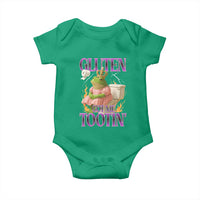 Funny Gluten Free Frog Princess Toilet Meme Baby Onesie Gluten Got Me Tootin