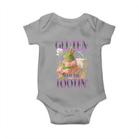 Funny Gluten Free Frog Princess Toilet Meme Baby Onesie Gluten Got Me Tootin
