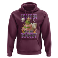 Funny Gluten Free Frog Princess Toilet Meme Hoodie Gluten Got Me Tootin