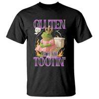 Funny Gluten Free Frog Princess Toilet Meme T Shirt Gluten Got Me Tootin