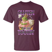Funny Gluten Free Frog Princess Toilet Meme T Shirt Gluten Got Me Tootin
