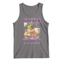 Funny Gluten Free Frog Princess Toilet Meme Tank Top Gluten Got Me Tootin