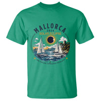 Mallorca Spain 2026 Total Solar Eclipse T Shirt Sailing Cruise Totality Sail Explore Experience Travel Souvenir