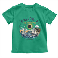 Mallorca Spain 2026 Total Solar Eclipse Toddler T Shirt Sailing Cruise Totality Sail Explore Experience Travel Souvenir