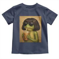 Funny Frog Bob Haircut Renaissance Painting Meme Toddler T Shirt