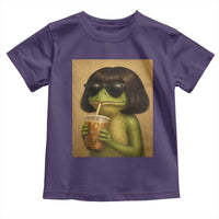 Funny Frog Bob Haircut Renaissance Painting Meme Toddler T Shirt