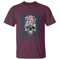 Retro Western Skull T Shirt Somebody Save Me From Myself Country Music - Wonder Print Shop
