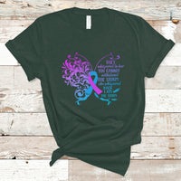 Suicide Prevention Awareness T Shirt She Whispered Back I Am The Storm Suicide Prevention Warrior - Wonder Print Shop