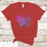 Suicide Prevention Awareness T Shirt She Whispered Back I Am The Storm Suicide Prevention Warrior - Wonder Print Shop
