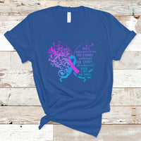 Suicide Prevention Awareness T Shirt She Whispered Back I Am The Storm Suicide Prevention Warrior - Wonder Print Shop