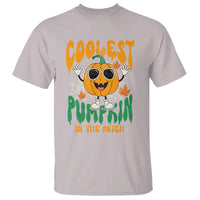 Fall Pumpkin T Shirt Coolest Pumpkin In The Patch Autumn Halloween Spooky Season - Wonder Print Shop