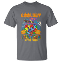 Autism Pumpkin T Shirt Coolest Pumpkin In The Patch Halloween Costume Autism Awareness - Wonder Print Shop
