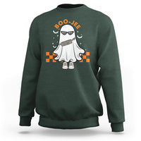Halloween Boo Sheet Sweatshirt Cute Spooky Ghost Halloween Costume Boujee Boo-Jee - Wonder Print Shop