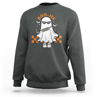 Halloween Boo Sheet Sweatshirt Cute Spooky Ghost Halloween Costume Boujee Boo-Jee - Wonder Print Shop