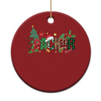 Teacher Xmas Christmas Ornament Merry Xmas Gifts - Wonder Print Shop