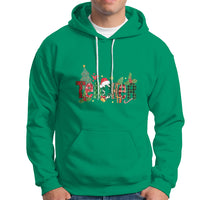 Teacher Christmas Hoodie Merry Xmas Gifts - Wonder Print Shop