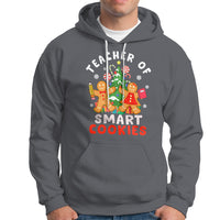 Teacher of Smart Cookies Christmas Gingerbread Man Hoodie Teacher of Smart Cookies - Wonder Print Shop