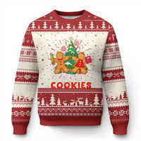 Teacher of Smart Cookies Christmas Gingerbread Man Ugly Christmas Sweater Teacher of Smart Cookies - Wonder Print Shop