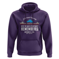 SS Edmund Fitzgerald Gales of November Tribute Hoodie Lake Superior Shipwreck Memorial - Wonder Print Shop