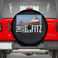 The Big Fitz Tribute Spare Tire Cover SS Edmund Fitzgerald Freighter Design for Great Lakes History - Wonder Print Shop