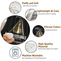 Edmund Fitzgerald 50th Anniversary Tribute Throw Blanket Chimes 29 Times 1975 2025 Memorial - Wonder Print Shop
