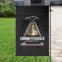 Edmund Fitzgerald 50th Anniversary Tribute Garden Flag Chimes 29 Times 1975 2025 Memorial - Wonder Print Shop