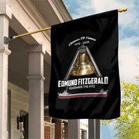 Edmund Fitzgerald 50th Anniversary Tribute Garden Flag Chimes 29 Times 1975 2025 Memorial - Wonder Print Shop
