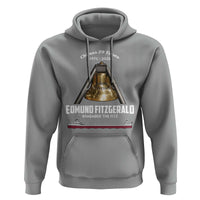 Edmund Fitzgerald 50th Anniversary Tribute Hoodie Chimes 29 Times 1975 2025 Memorial - Wonder Print Shop