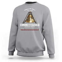 Edmund Fitzgerald 50th Anniversary Tribute Sweatshirt Chimes 29 Times 1975 2025 Memorial - Wonder Print Shop