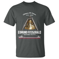 Edmund Fitzgerald 50th Anniversary Tribute T Shirt Chimes 29 Times 1975 2025 Memorial - Wonder Print Shop