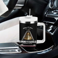 Edmund Fitzgerald 50th Anniversary Tribute Tumbler With Handle Chimes 29 Times 1975 2025 Memorial - Wonder Print Shop