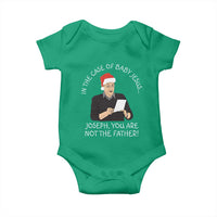 Funny Christmas Jesus Paternity Test Baby Onesie Joseph You Are Not the Father Holiday Humor - Wonder Print Shop