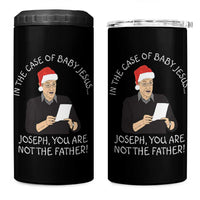 Funny Christmas Jesus Paternity Test 4 in 1 Can Cooler Tumbler Joseph You Are Not the Father Holiday Humor - Wonder Print Shop