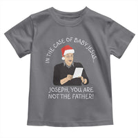 Funny Christmas Jesus Paternity Test Toddler T Shirt Joseph You Are Not the Father Holiday Humor - Wonder Print Shop