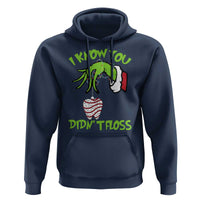 Funny Dental Christmas Hoodie I Know You Didnt Floss Dentist Holiday Humor - Wonder Print Shop