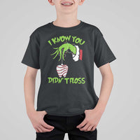 Funny Dental Christmas T Shirt For Kid I Know You Didnt Floss Dentist Holiday Humor - Wonder Print Shop