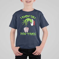 Funny Dental Christmas T Shirt For Kid I Know You Didnt Floss Dentist Holiday Humor - Wonder Print Shop