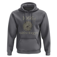 1066 Never Forget Hoodie Battle of Hastings Old English Anglo Saxon Warrior Medieval Shield - Wonder Print Shop