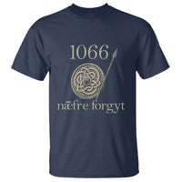 1066 Never Forget T Shirt Battle of Hastings Old English Anglo Saxon Warrior Medieval Shield - Wonder Print Shop