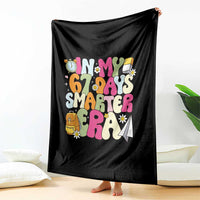 In My 67 Days Smarter Era Throw Blanket Cute Retro 6 7 Days of School Six Seven Meme - Wonder Print Shop
