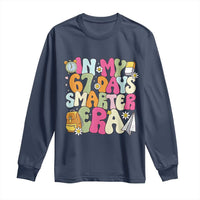 In My 67 Days Smarter Era Long Sleeve Shirt Cute Retro 6 7 Days of School Six Seven Meme - Wonder Print Shop