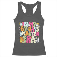 In My 67 Days Smarter Era Racerback Tank Top Cute Retro 6 7 Days of School Six Seven Meme - Wonder Print Shop