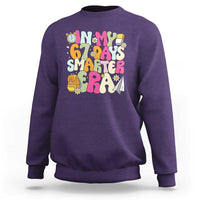 In My 67 Days Smarter Era Sweatshirt Cute Retro 6 7 Days of School Six Seven Meme - Wonder Print Shop